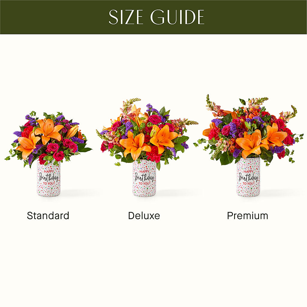 Birthday Palooza Bouquet – FLOWERS BY BAUERS & GREENHOUSE, Jarrettsville MD
