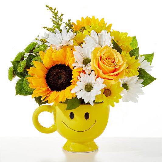 Be Happy Bouquet – FLOWERS BY BAUERS & GREENHOUSE, Jarrettsville MD
