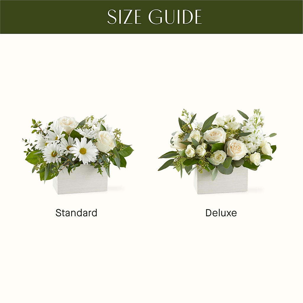 Fresh Linen Box Bouquet – FLOWERS BY BAUERS & GREENHOUSE, Jarrettsville MD