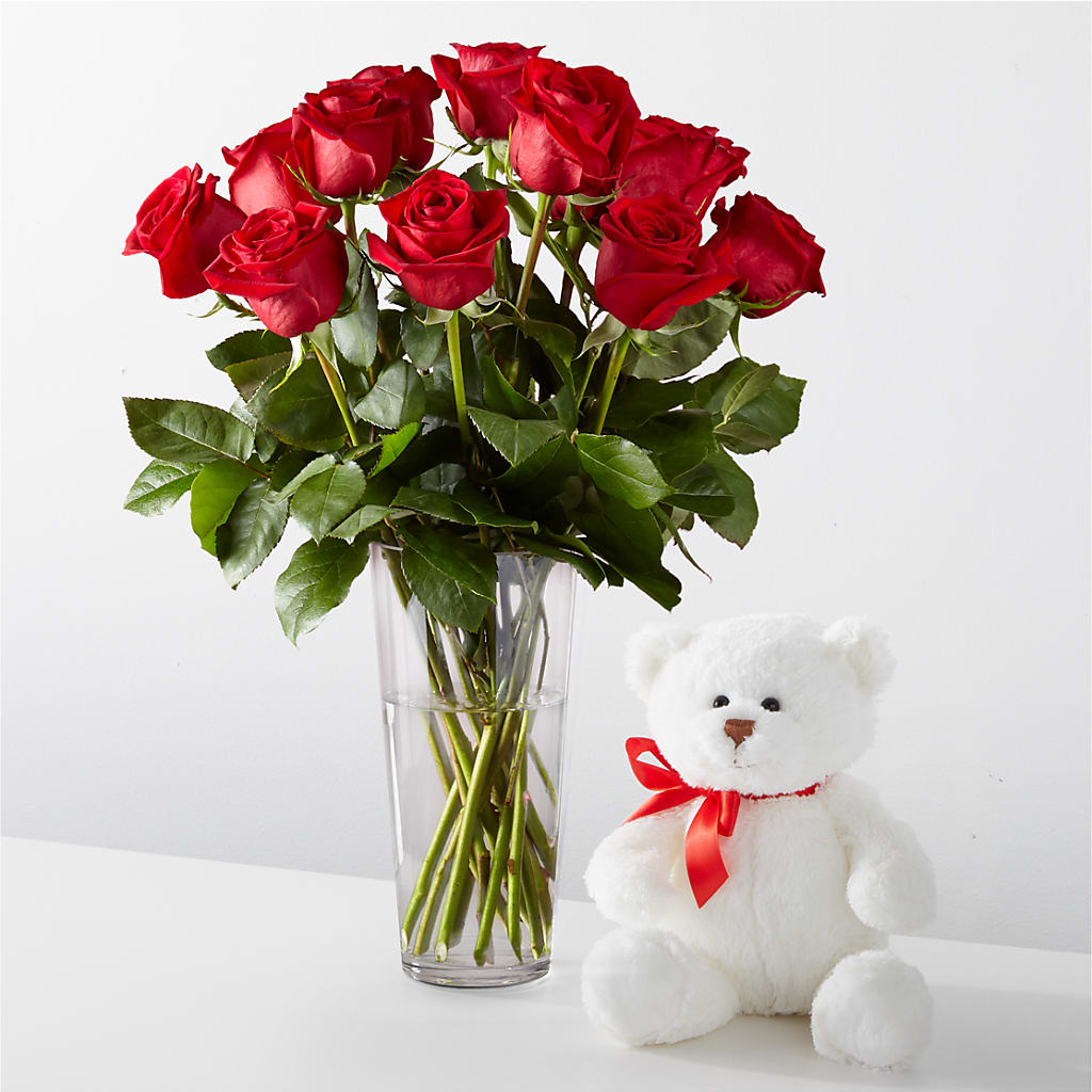 Romantic Long Stem Red Rose Bouquet Bundles – FLOWERS BY BAUERS & GREENHOUSE, Jarrettsville MD