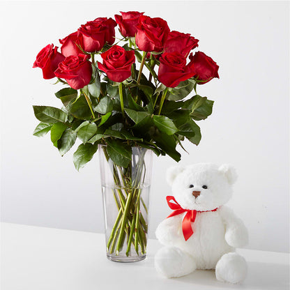 Romantic Long Stem Red Rose Bouquet Bundles – FLOWERS BY BAUERS & GREENHOUSE, Jarrettsville MD