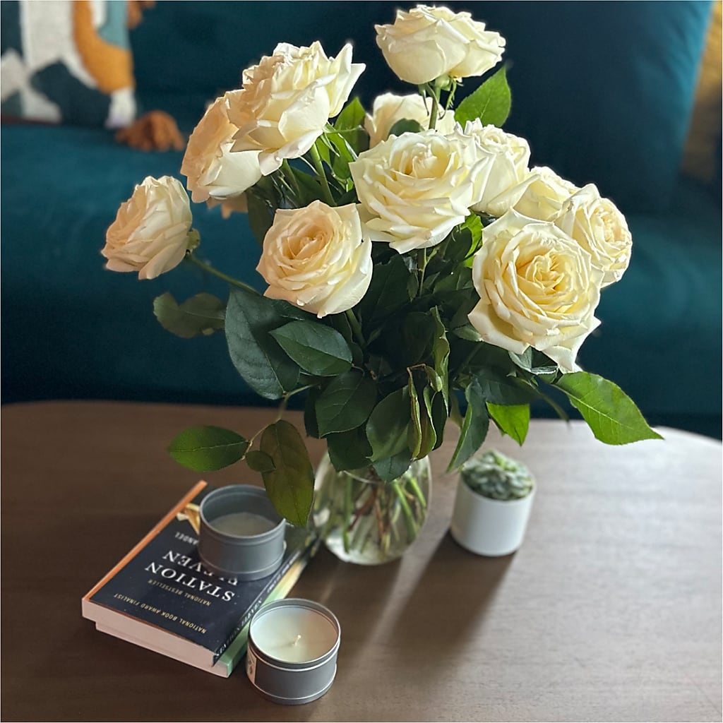 Long Stem Yellow Rose Bouquet – FLOWERS BY BAUERS & GREENHOUSE, Jarrettsville MD