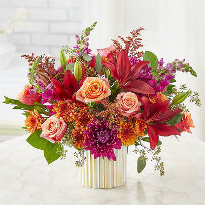 Burgundy Landscape Bouquet – FLOWERS BY BAUERS & GREENHOUSE, Jarrettsville MD