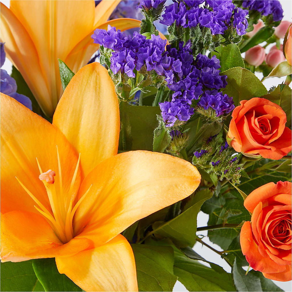 Radiant Citrus Bouquet – FLOWERS BY BAUERS & GREENHOUSE, Jarrettsville MD