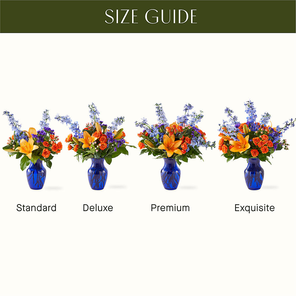 Radiant Citrus Bouquet – FLOWERS BY BAUERS & GREENHOUSE, Jarrettsville MD
