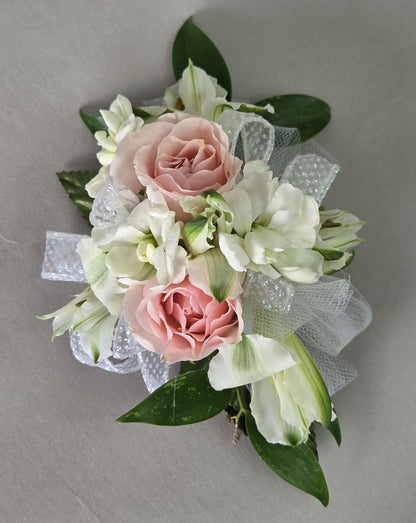 Ain't She Sweet Corsage – FLOWERS BY BAUERS & GREENHOUSE, Jarrettsville MD