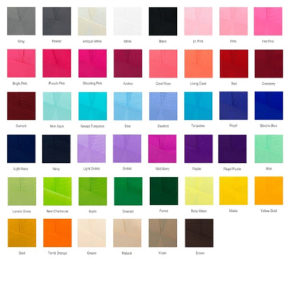 Ribbon Color Chart – FLOWERS BY BAUERS & GREENHOUSE, Jarrettsville MD