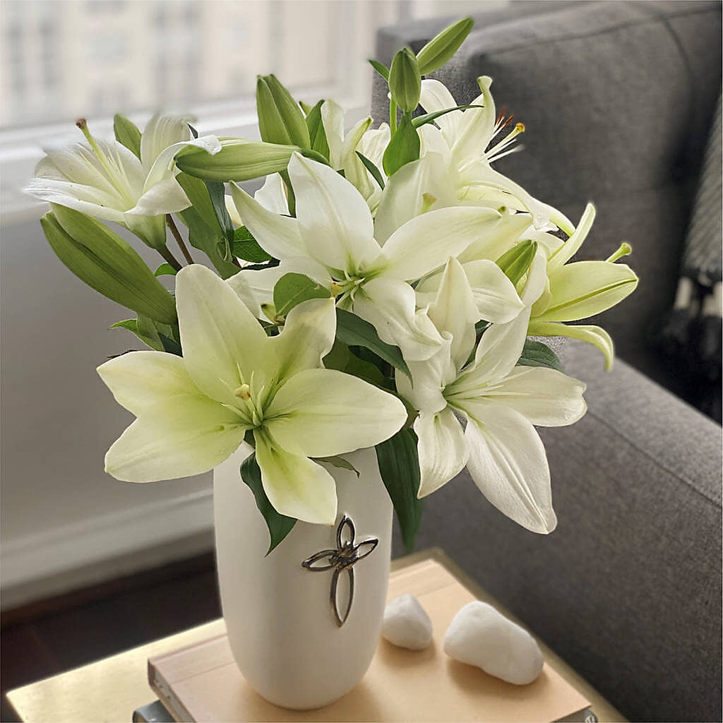 Faithful Blessings Bouquet – FLOWERS BY BAUERS & GREENHOUSE, Jarrettsville MD