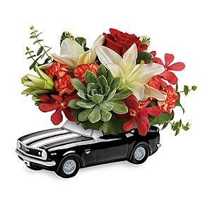 Flowers By Bauers '67 Chevy Camaro Blooming Bouquet