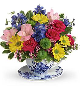 Dutch Garden Tea Cup Set – FLOWERS BY BAUERS & GREENHOUSE, Jarrettsville MD