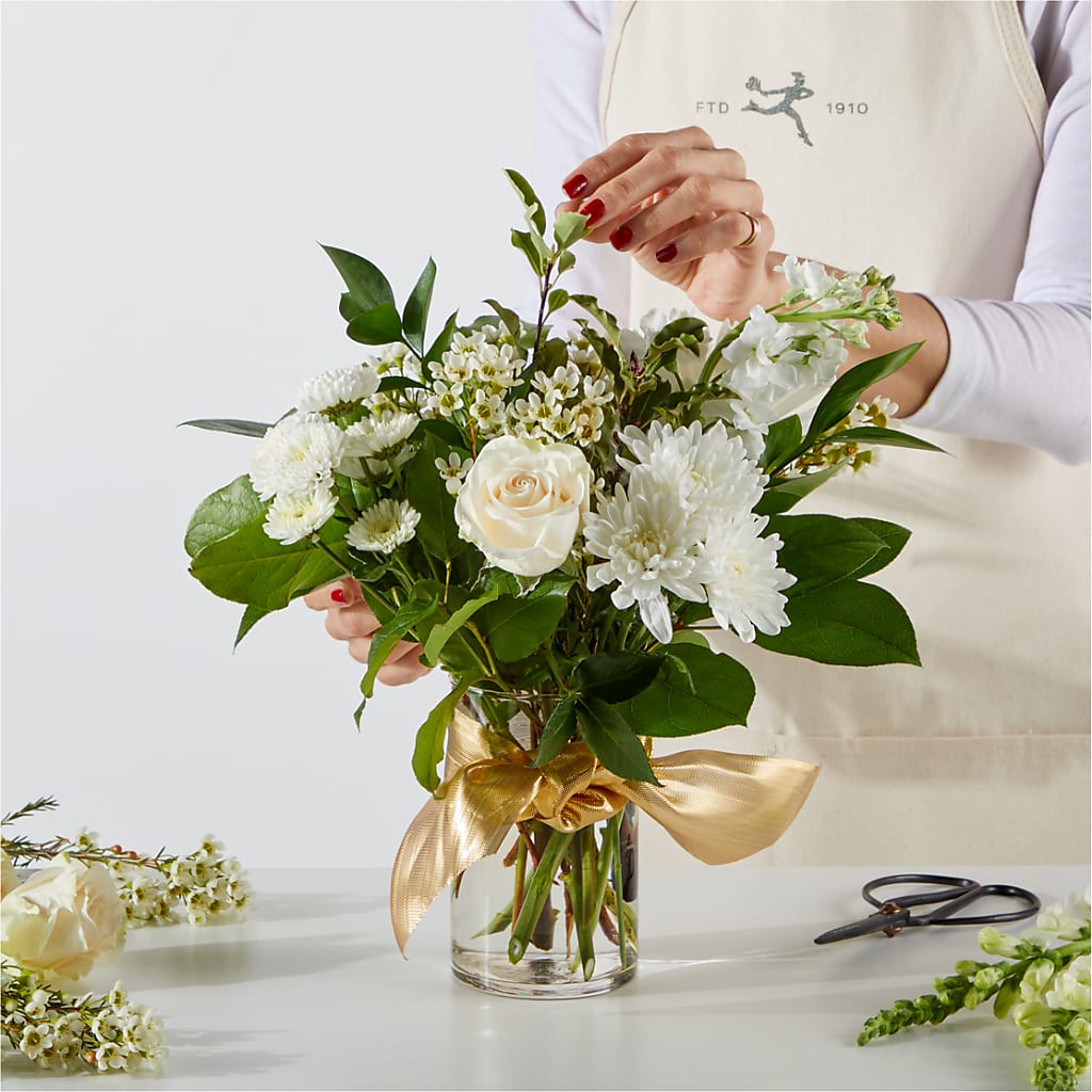 New Beginnings – A Florist Original – FLOWERS BY BAUERS & GREENHOUSE, Jarrettsville MD