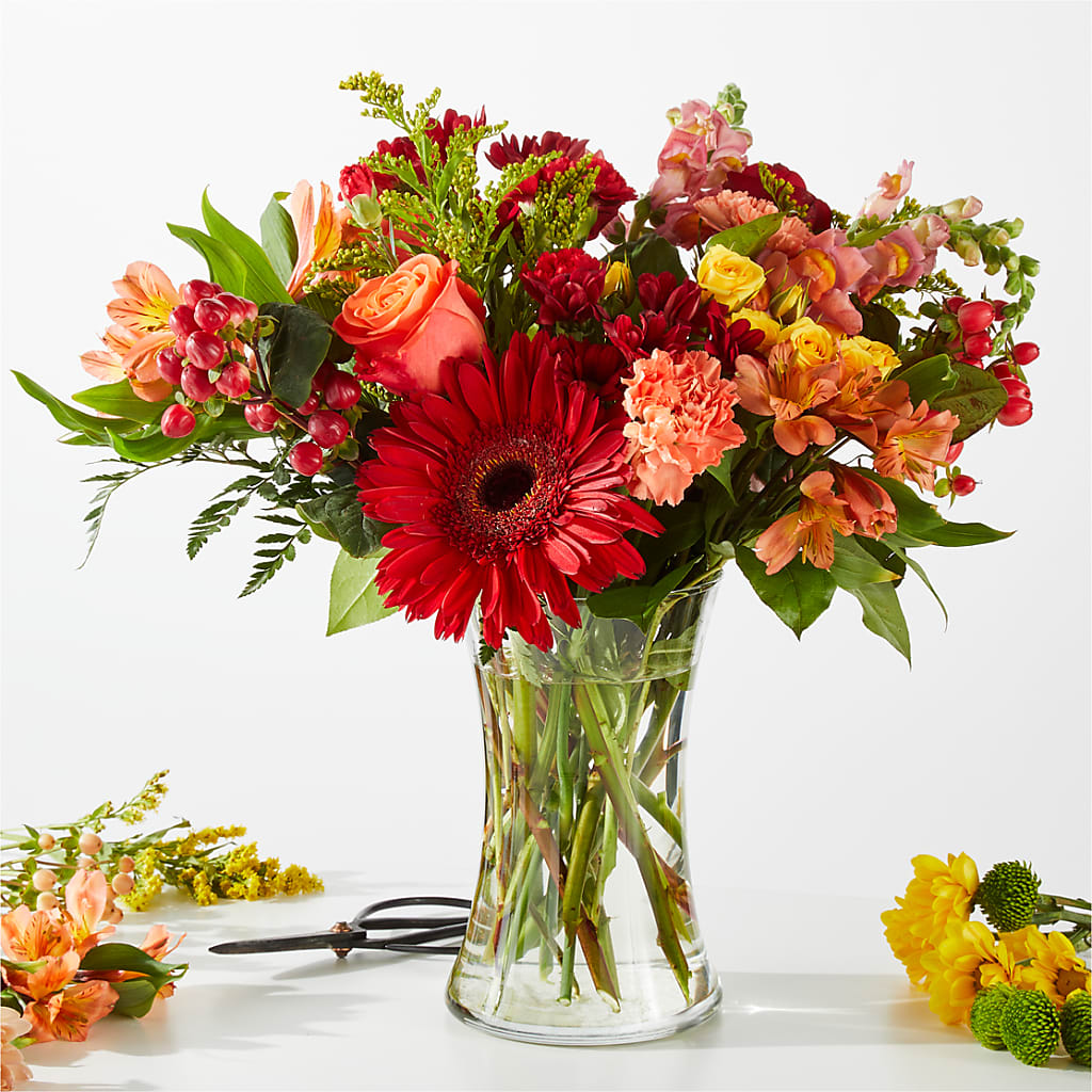 Fall Delight – A Florist Original – FLOWERS BY BAUERS & GREENHOUSE, Jarrettsville MD