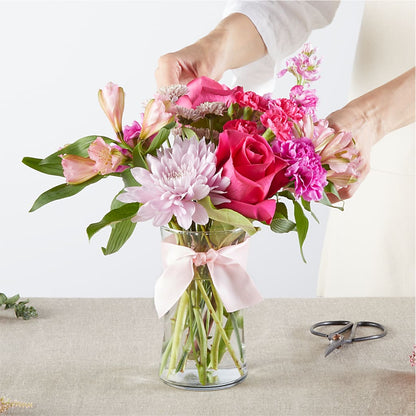 Pink Ribbon - A Florist Original – FLOWERS BY BAUERS & GREENHOUSE, Jarrettsville MD
