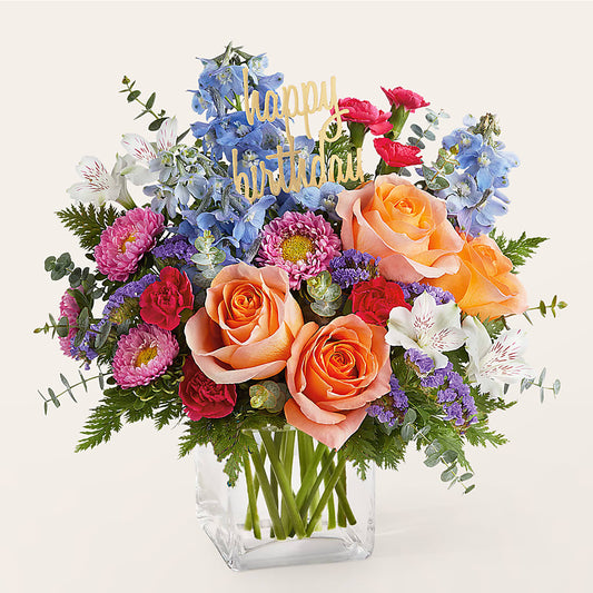 Birthday Bash Bouquet – FLOWERS BY BAUERS & GREENHOUSE, Jarrettsville MD