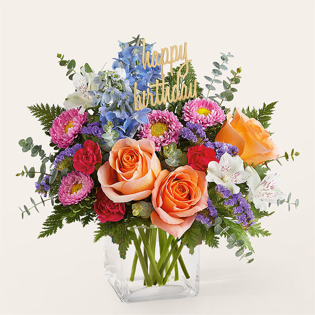 Birthday Bash Bouquet – FLOWERS BY BAUERS & GREENHOUSE, Jarrettsville MD