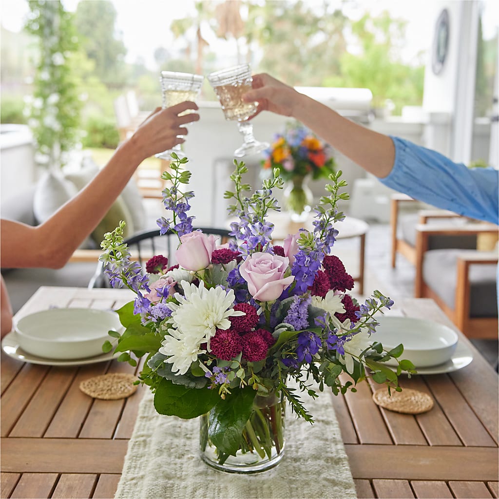 Violet Frost Bouquet – FLOWERS BY BAUERS & GREENHOUSE, Jarrettsville MD