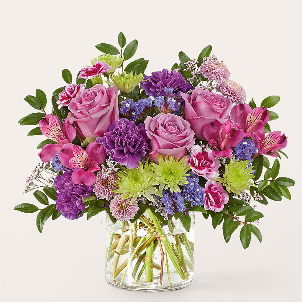 Glass Half Full Bouquet – FLOWERS BY BAUERS & GREENHOUSE, Jarrettsville MD