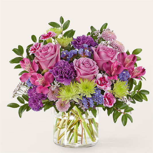 Glass Half Full Bouquet – FLOWERS BY BAUERS & GREENHOUSE, Jarrettsville MD
