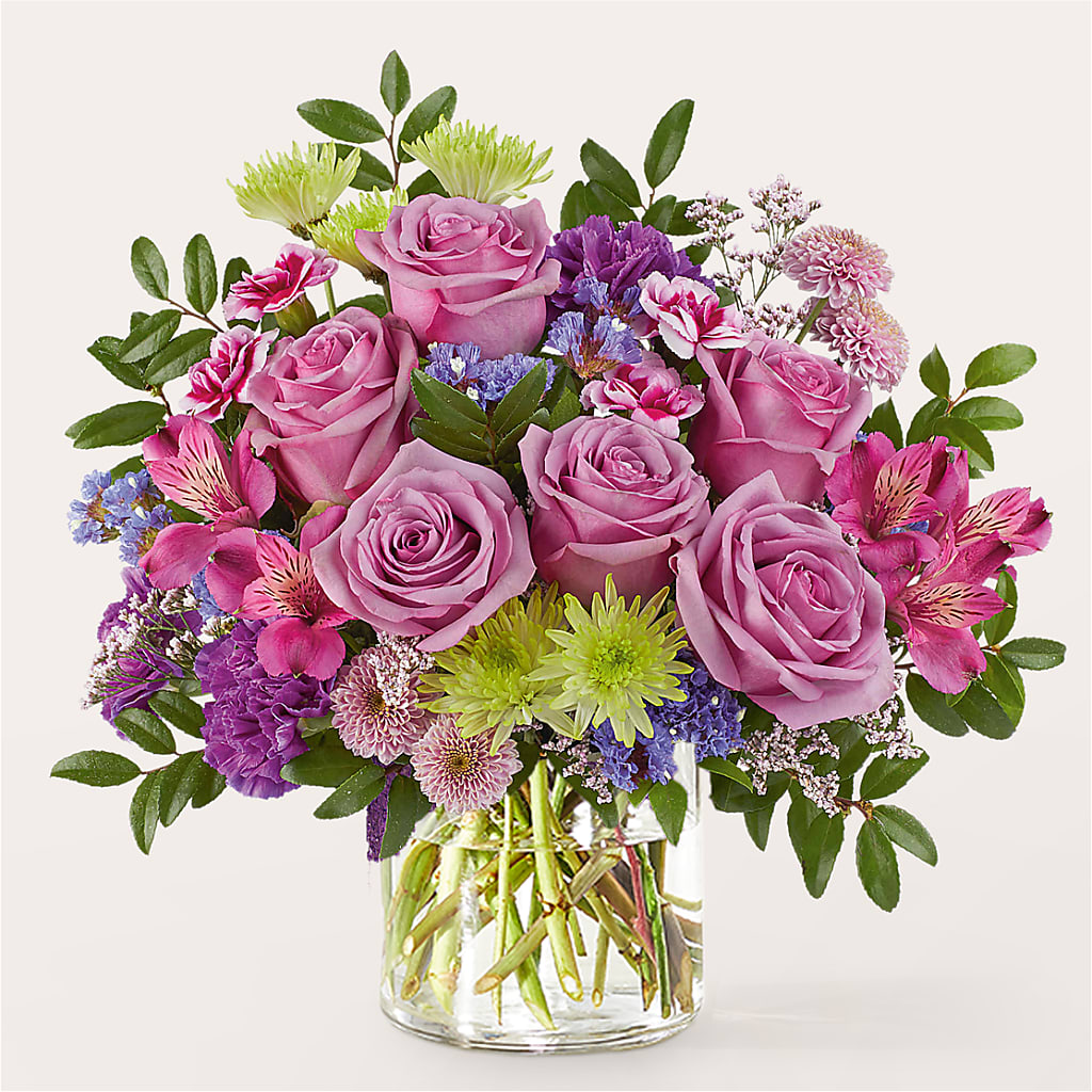 Glass Half Full Bouquet – FLOWERS BY BAUERS & GREENHOUSE, Jarrettsville MD
