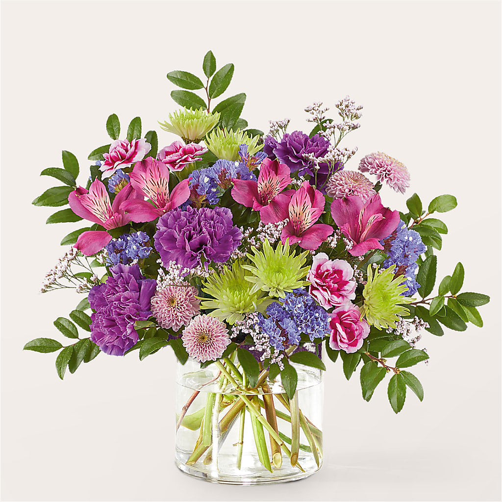 Glass Half Full Bouquet – FLOWERS BY BAUERS & GREENHOUSE, Jarrettsville MD
