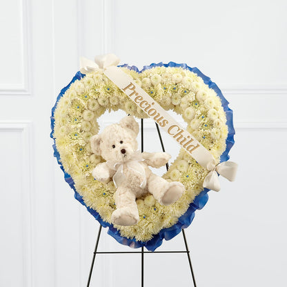 Precious Child Standing Heart – FLOWERS BY BAUERS & GREENHOUSE, Jarrettsville MD