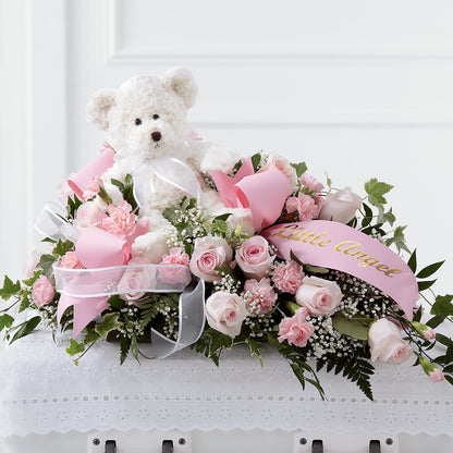 Touch of Sympathy Casket Spray – FLOWERS BY BAUERS & GREENHOUSE, Jarrettsville MD