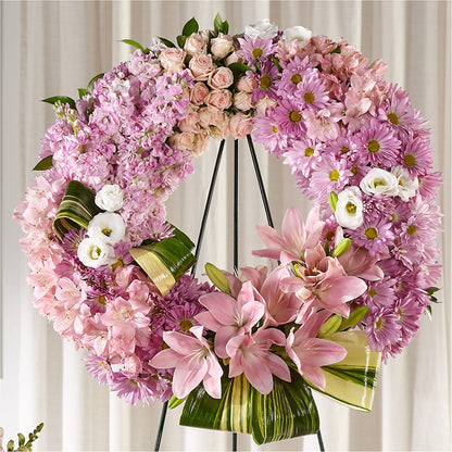 Gift of Warmth Wreath – FLOWERS BY BAUERS & GREENHOUSE, Jarrettsville MD