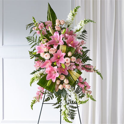 Elegant Embrace Standing Spray – FLOWERS BY BAUERS & GREENHOUSE, Jarrettsville MD