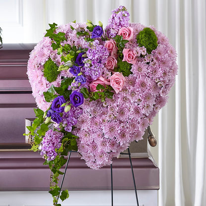 Treasured Love Standing Heart – FLOWERS BY BAUERS & GREENHOUSE, Jarrettsville MD