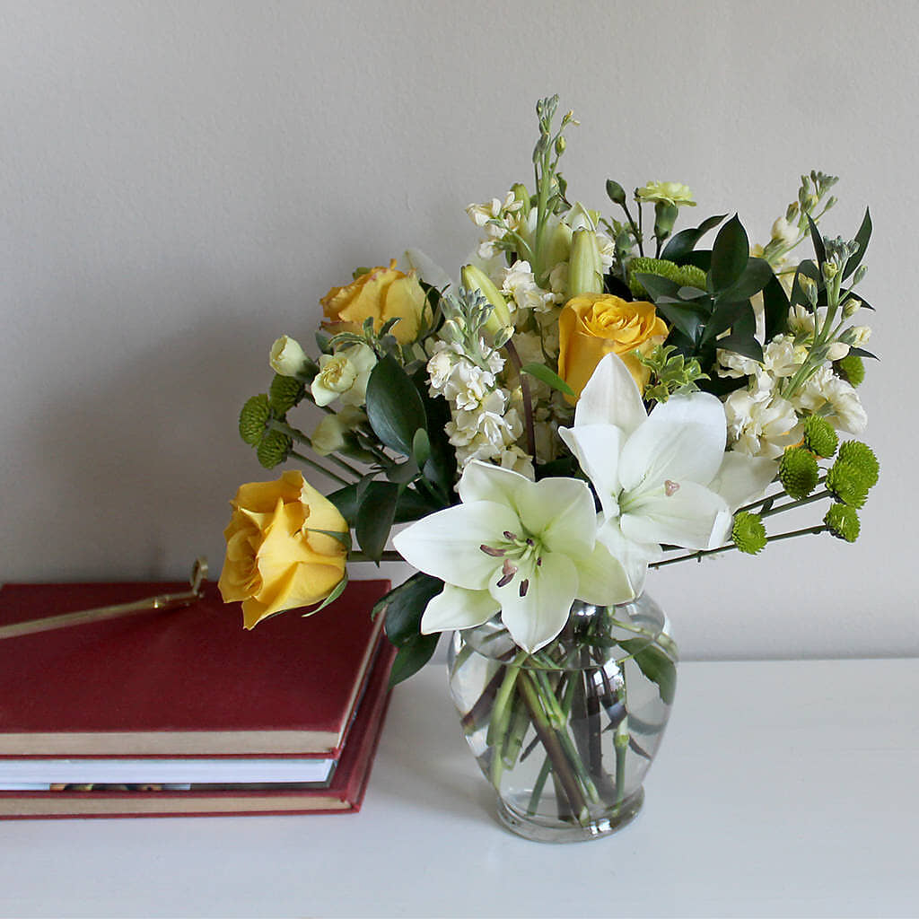 Hope & Serenity Bouquet – FLOWERS BY BAUERS & GREENHOUSE, Jarrettsville MD