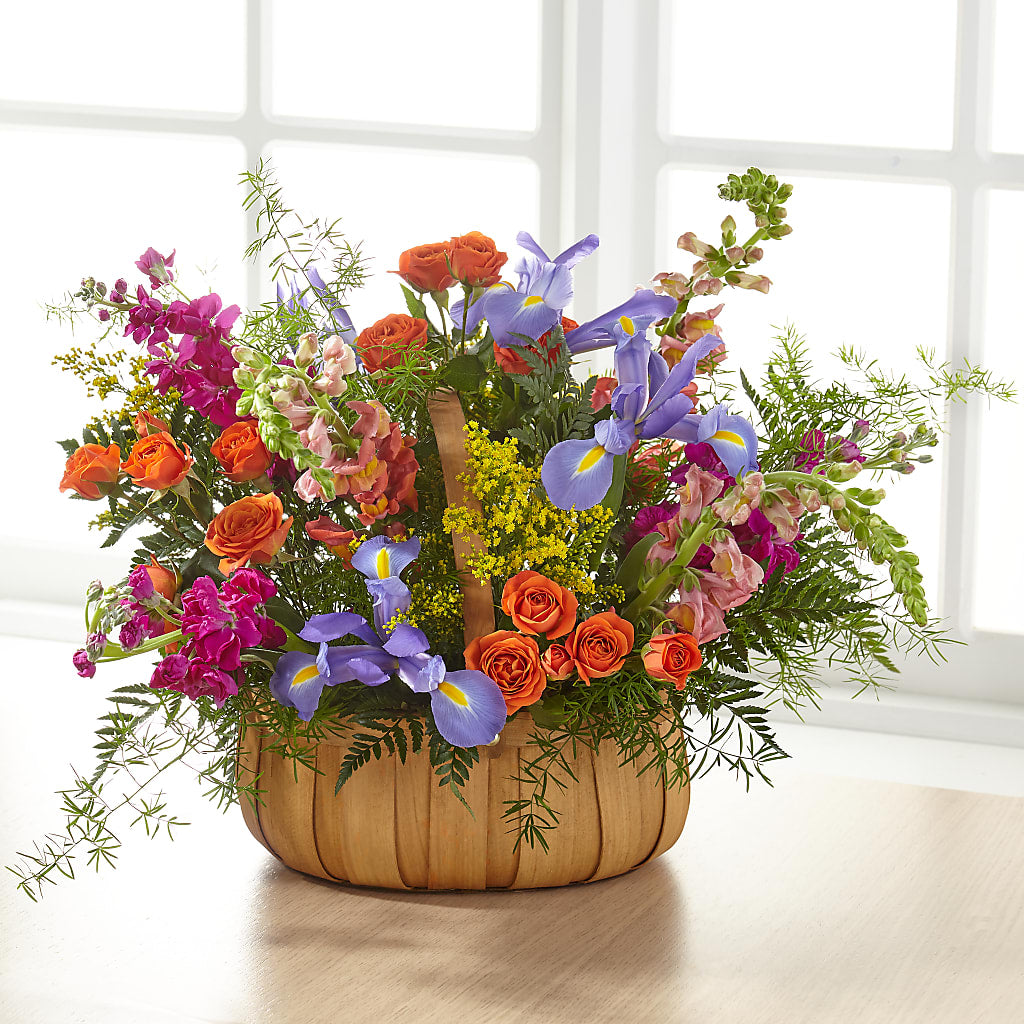 Garden of Life Basket – FLOWERS BY BAUERS & GREENHOUSE, Jarrettsville MD