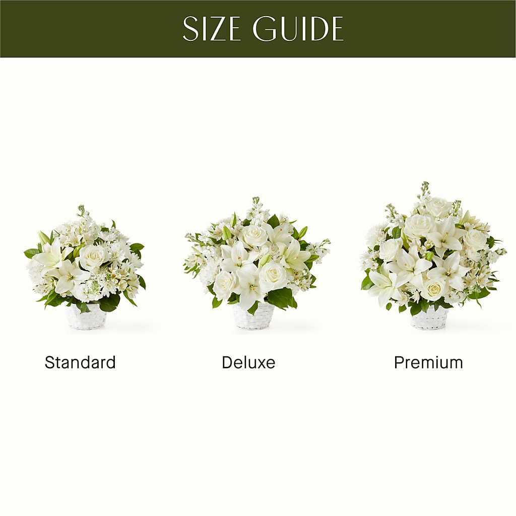 Peaceful Reflections Arrangement – FLOWERS BY BAUERS & GREENHOUSE, Jarrettsville MD