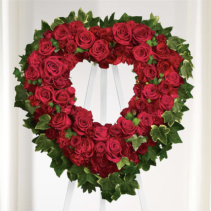 Wholehearted Standing Spray – FLOWERS BY BAUERS & GREENHOUSE, Jarrettsville MD