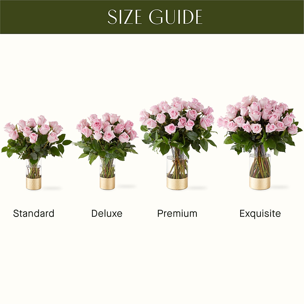 Picture Perfect Pink Rose Bouquet – FLOWERS BY BAUERS & GREENHOUSE, Jarrettsville MD