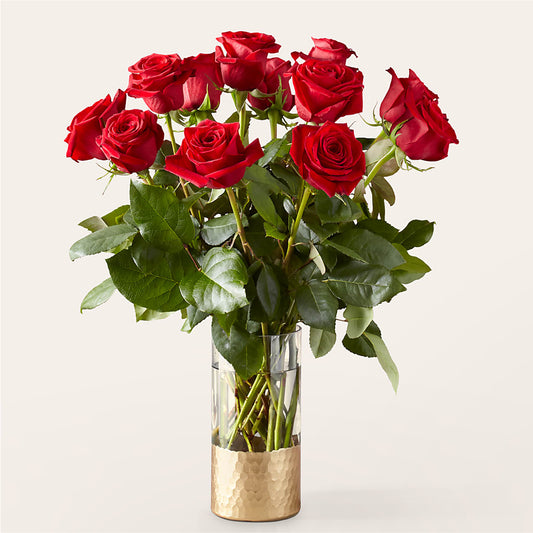 Classic Love Red Rose Bouquet – FLOWERS BY BAUERS & GREENHOUSE, Jarrettsville MD