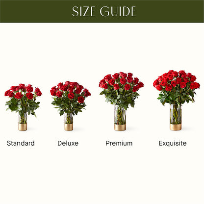 Classic Love Red Rose Bouquet – FLOWERS BY BAUERS & GREENHOUSE, Jarrettsville MD