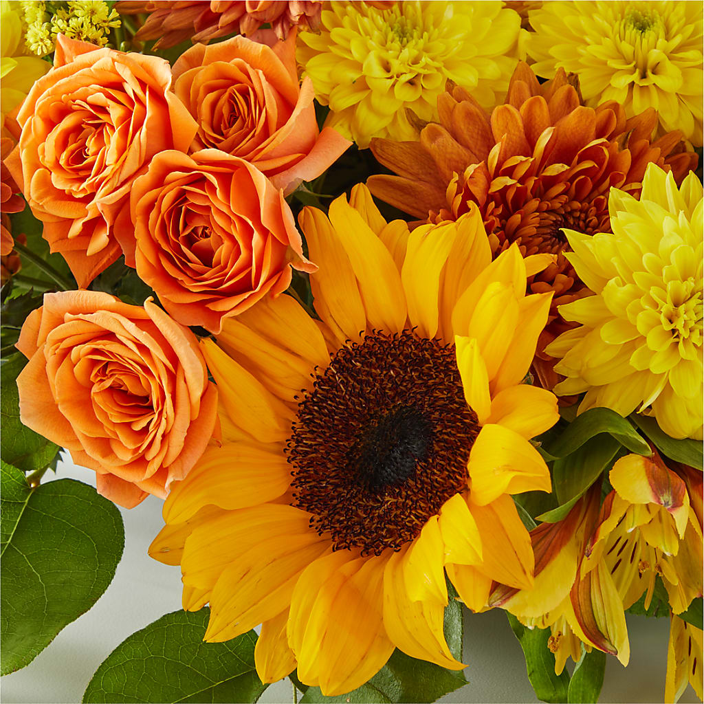 Autumn Harmony Centerpiece – FLOWERS BY BAUERS & GREENHOUSE, Jarrettsville MD
