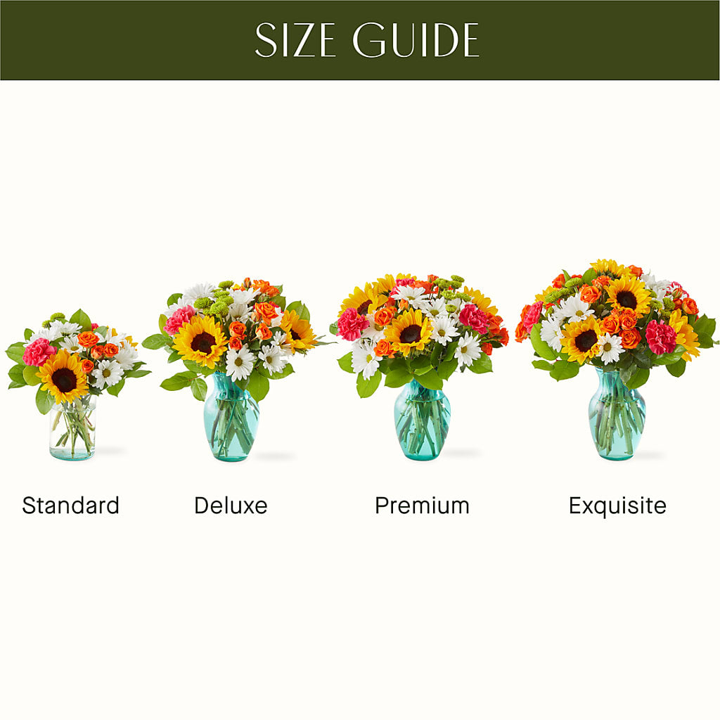 Sun-drenched Blooms Bouquet – FLOWERS BY BAUERS & GREENHOUSE, Jarrettsville MD