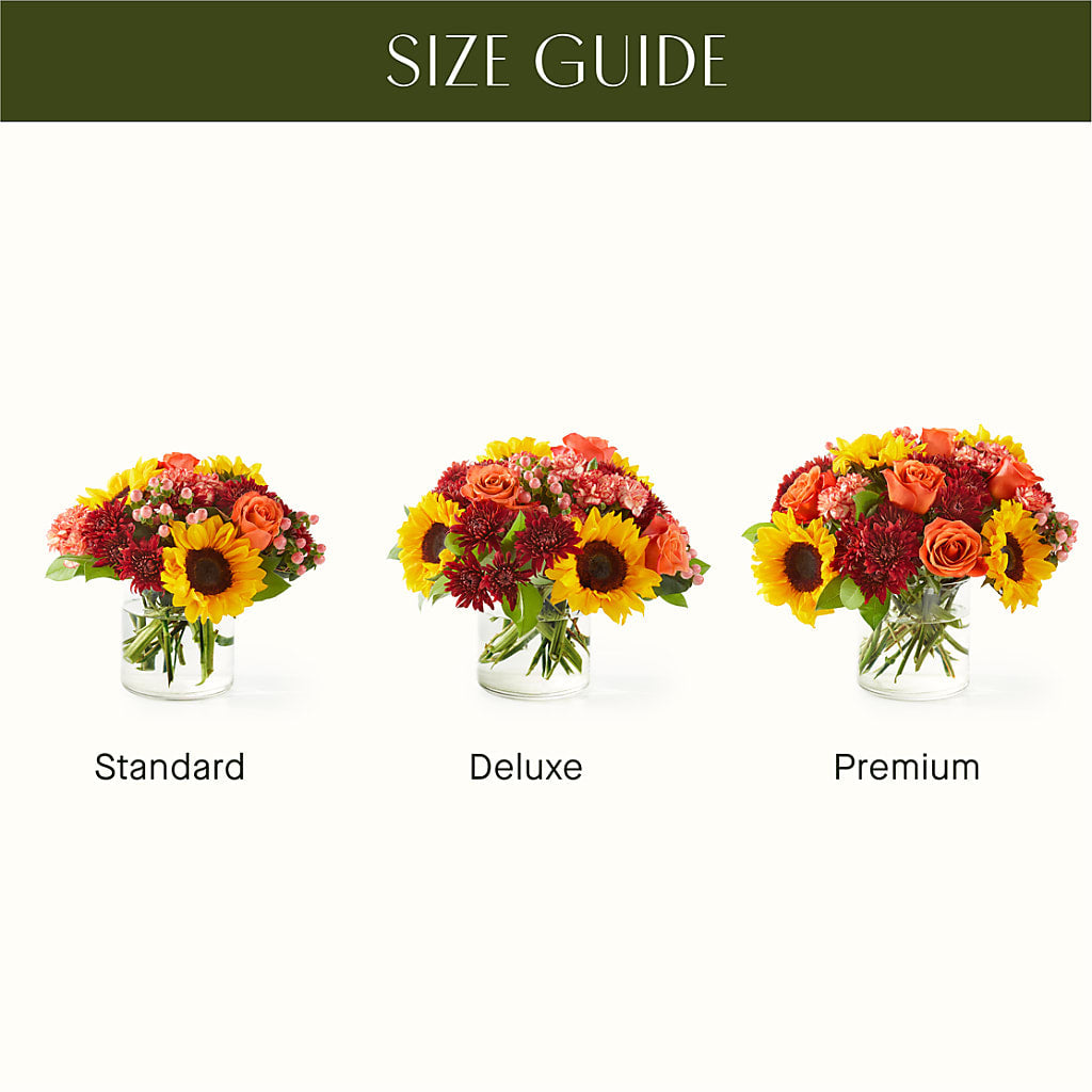 September Sunset Bouquet – FLOWERS BY BAUERS & GREENHOUSE, Jarrettsville MD
