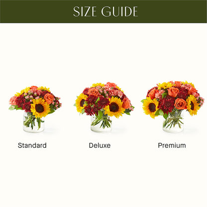 September Sunset Bouquet – FLOWERS BY BAUERS & GREENHOUSE, Jarrettsville MD
