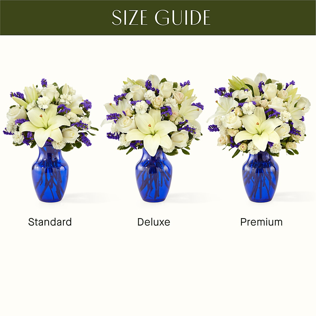 Sapphire Rush Bouquet – FLOWERS BY BAUERS & GREENHOUSE, Jarrettsville MD