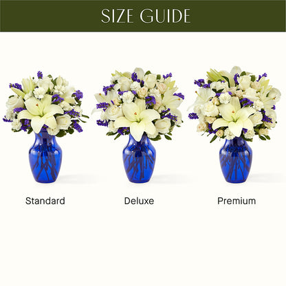 Sapphire Rush Bouquet – FLOWERS BY BAUERS & GREENHOUSE, Jarrettsville MD