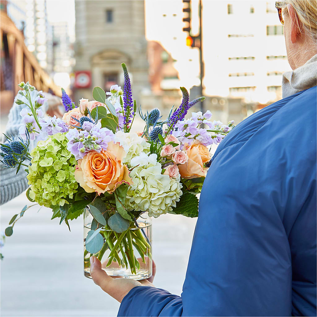 Porch Swing Bouquet – FLOWERS BY BAUERS & GREENHOUSE, Jarrettsville MD