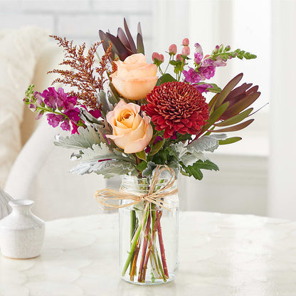 Moody Hues Bouquet – FLOWERS BY BAUERS & GREENHOUSE, Jarrettsville MD
