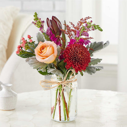 Moody Hues Bouquet – FLOWERS BY BAUERS & GREENHOUSE, Jarrettsville MD