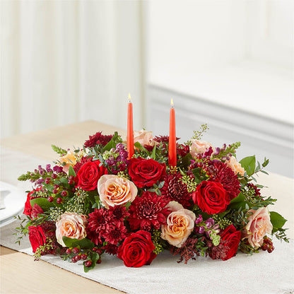 Most Thankful Centerpiece – FLOWERS BY BAUERS & GREENHOUSE, Jarrettsville MD