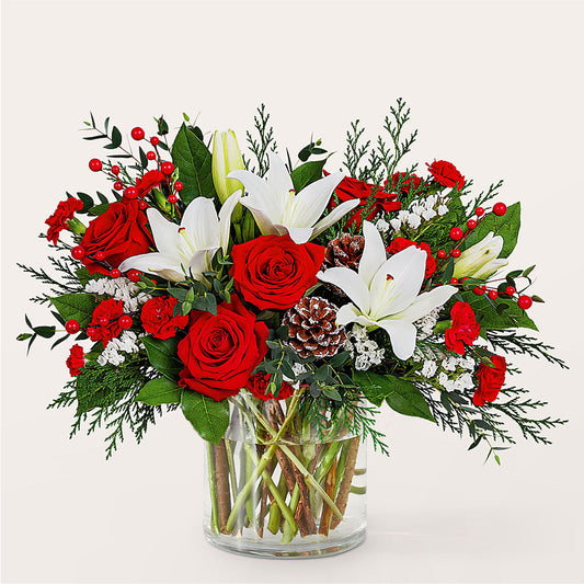 Best in Snow Bouquet – FLOWERS BY BAUERS & GREENHOUSE, Jarrettsville MD