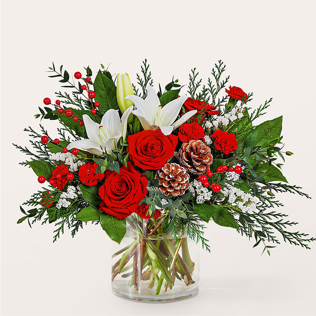 Best in Snow Bouquet – FLOWERS BY BAUERS & GREENHOUSE, Jarrettsville MD