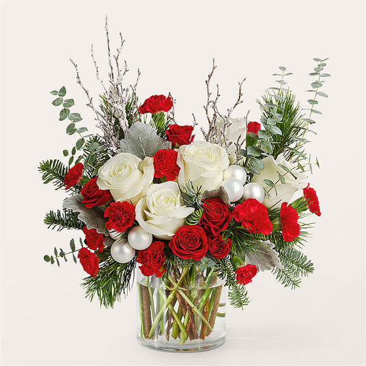 Trimming the Tree Bouquet – FLOWERS BY BAUERS & GREENHOUSE, Jarrettsville MD