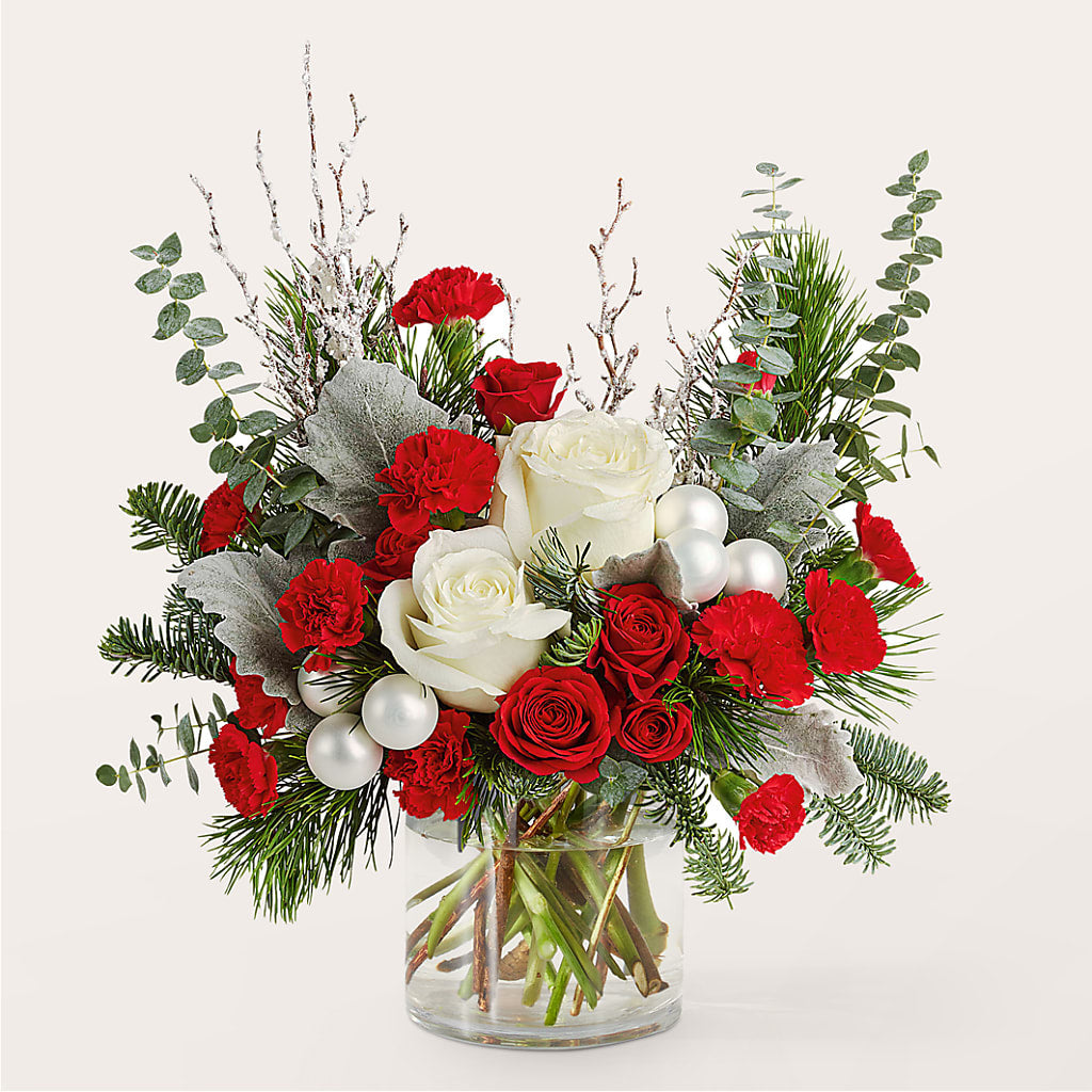 Trimming the Tree Bouquet – FLOWERS BY BAUERS & GREENHOUSE, Jarrettsville MD